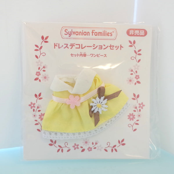 DRESS DECORATION SET YELLOW FOR GIRL Sylvanian Families