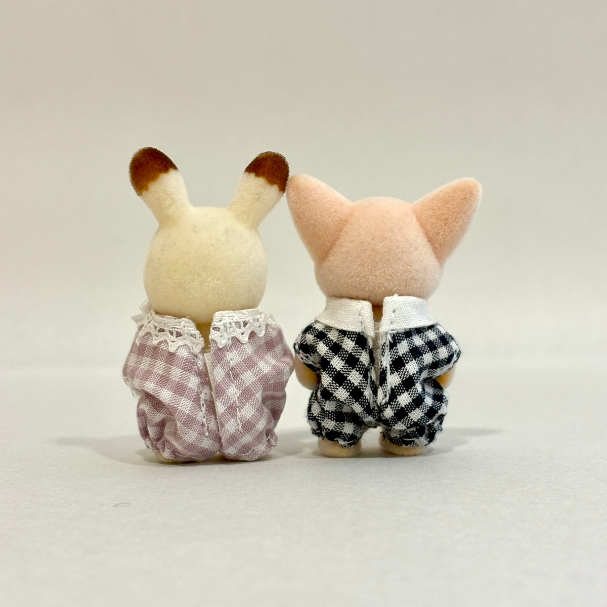 Check Pattern Baby Romper Mayumi Handmade