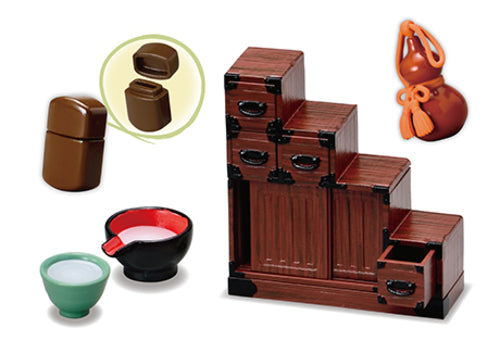 1920's Taisho Era Household Goods No.4 Miniature Re-ment