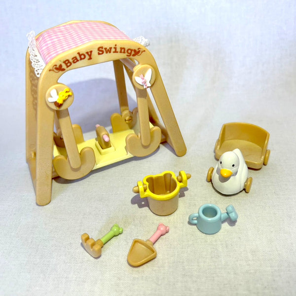 [Used] BABY SWING SET KA-105 Epoch Sylvanian Families