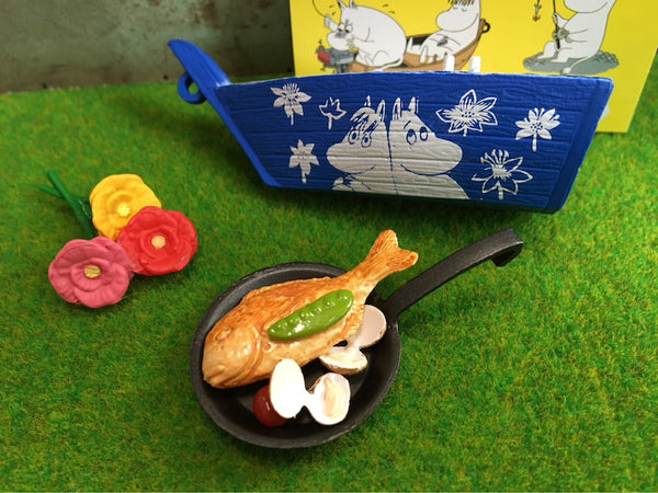Re-ment MOOMIN HAPPY GARDEN 4 BOATING for dollhouse Re-ment