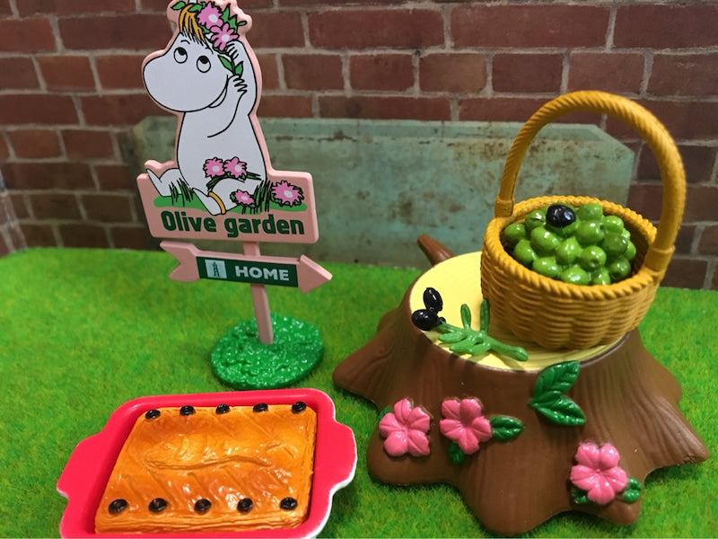 Moomin Happy Garden 6 Jardin Olive Pour Maison de Poupée 2017 Re-ment