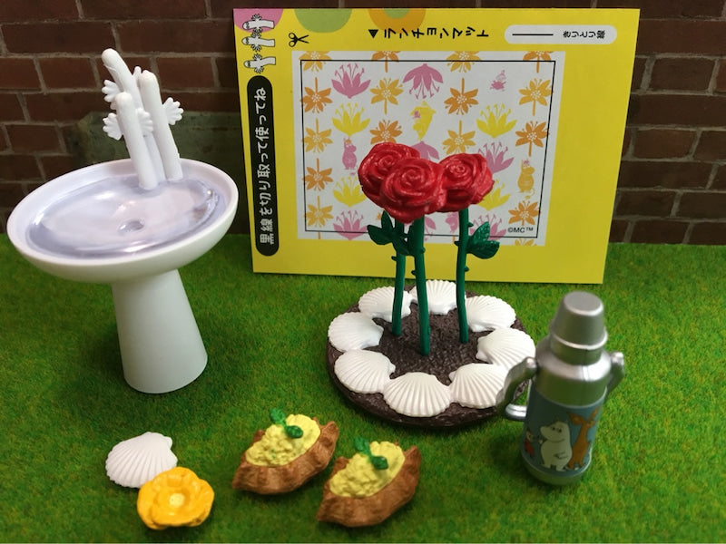 Moomin Happy Garden 7 Travaux de Jardin pour Maison de Poupée 2017 Re-ment
