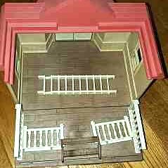 [Used] HOUSE WITH TERRACE Epoch Sylvanian Families