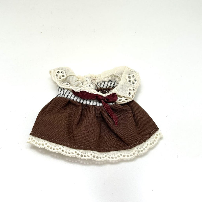 [Used] MOTHER�fS DRESS 2 BROWN Epoch Japan Sylvanian Families