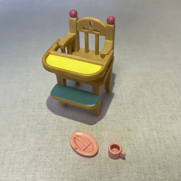 [Used] BABY CHAIR KA-91 Epoch Japan Sylvanian Families