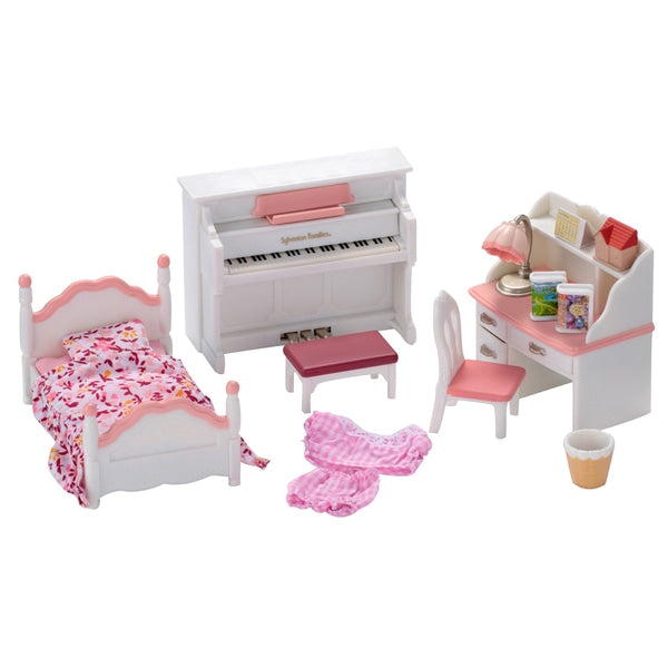Girl's Bedroom Set 5032 Epoch Calico Critters -Sylvanian Families/ Calico Critters-