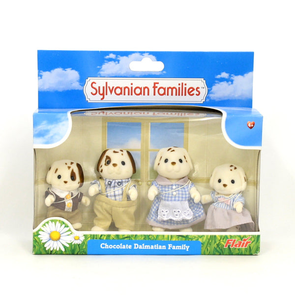 [Used] CHOCOLATE DALMATIAN FAMILY Flair Epoch Sylvanian Families