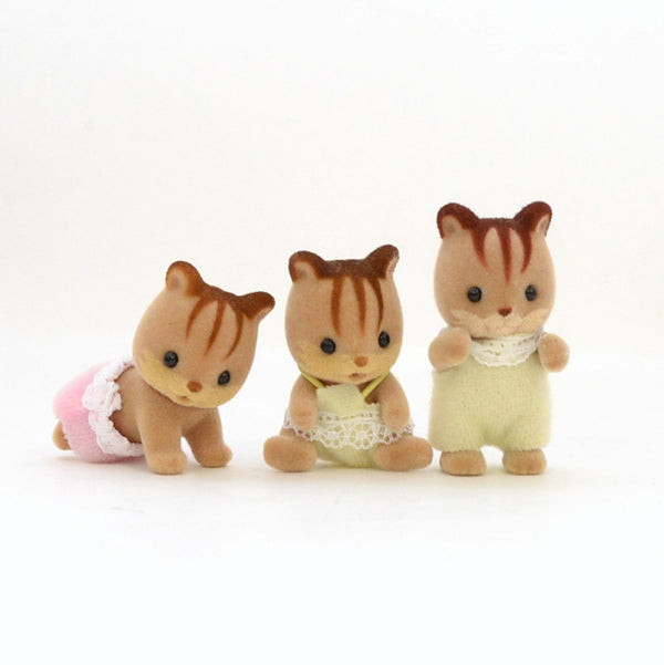 [Used] SQUIRREL TRIPLETS Japan Sylvanian Families