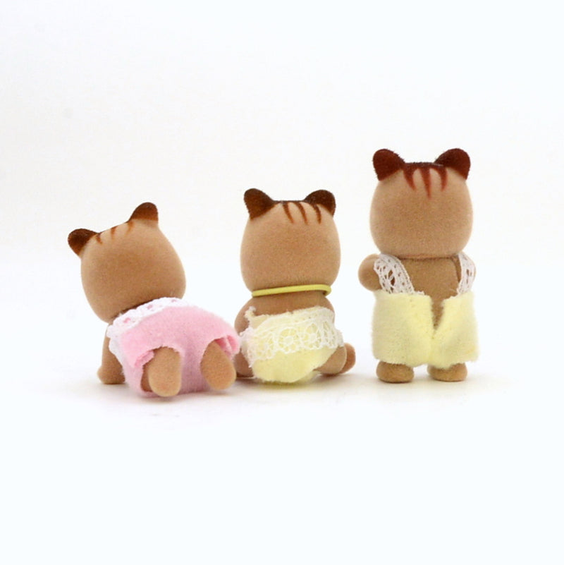 [Used] SQUIRREL TRIPLETS Japan Sylvanian Families