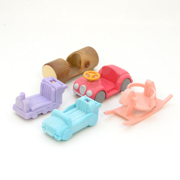 [Used] BABY RIDE-ON SET Epoch Japan Sylvanian Families