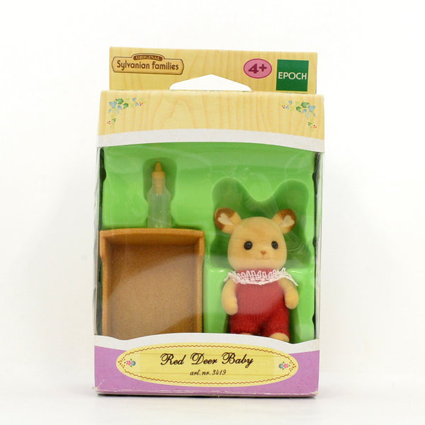 [Used] RED DEER BABY Epoch UK 3419 Sylvanian Families