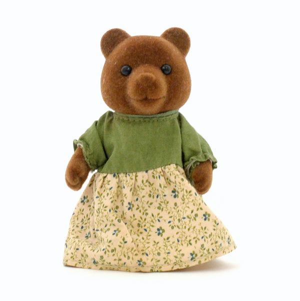 [Used] BROWN BEAR MOTHER Epoch Sylvanian Families