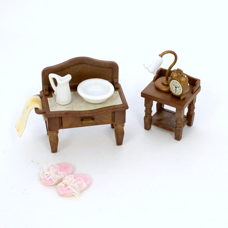 [Used] BEDSIDE TABLE SET A-22 Epoch Sylvanian Families