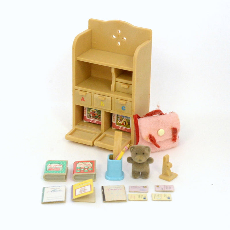 [Used] RACK FOR CHILD ROOM KA-63 Epoch Japan 1987 Sylvanian Families