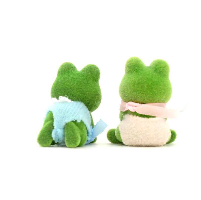 [Used] THE BULLRUSH FROG TWINS CC1590 Epoch Japan Sylvanian Families