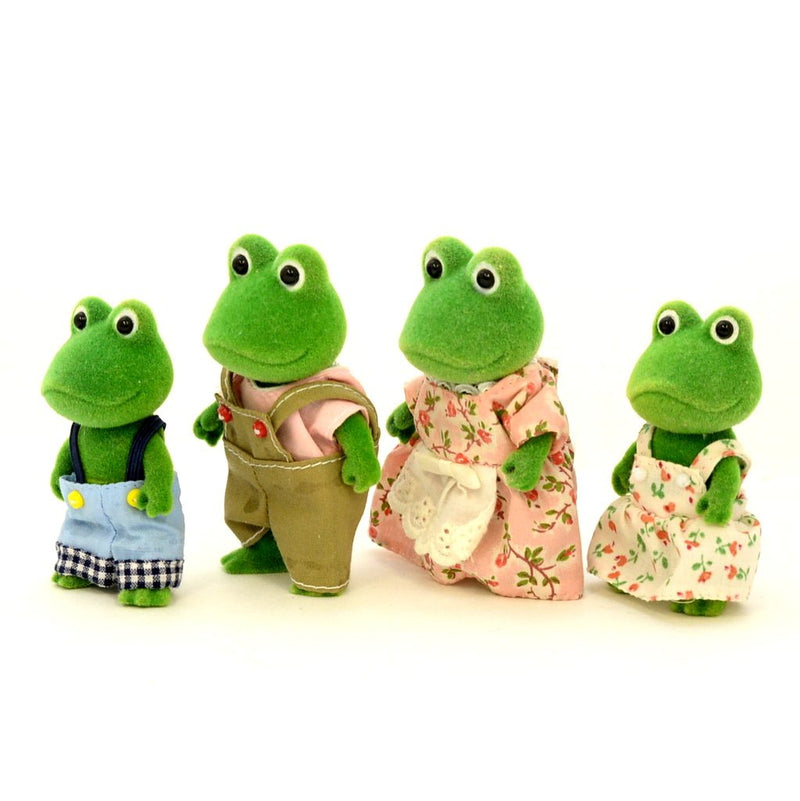 [Used] THE BULLRUSH FROG FAMILY CC1589 Epoch Japan Sylvanian Families