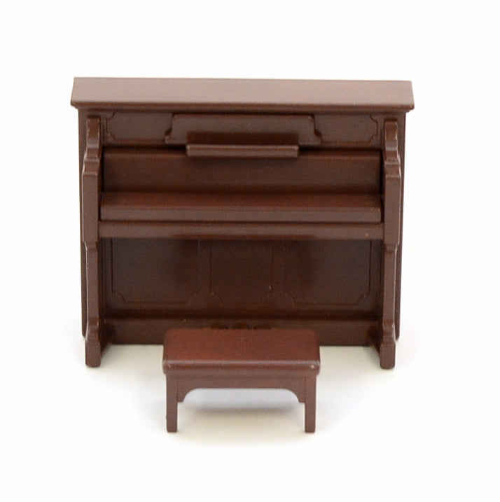 [Used] BROWN UPRIGHT PIANO Epoch Japan  Sylvanian Families