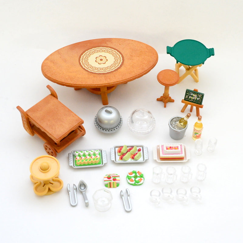 [Used] PARTY SET Japan Sylvanian Families