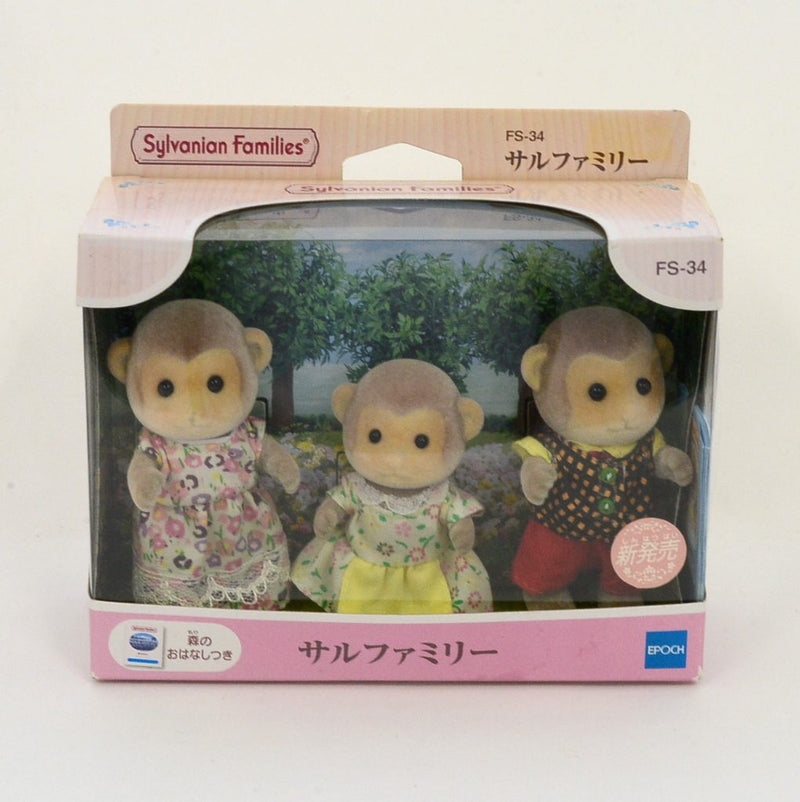 [Used] MONKEY FAMILY FS-34 Epoch Japan Sylvanian Families