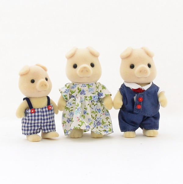 [Used] PIG FAMILY Epoch Japan Sylvanian Families