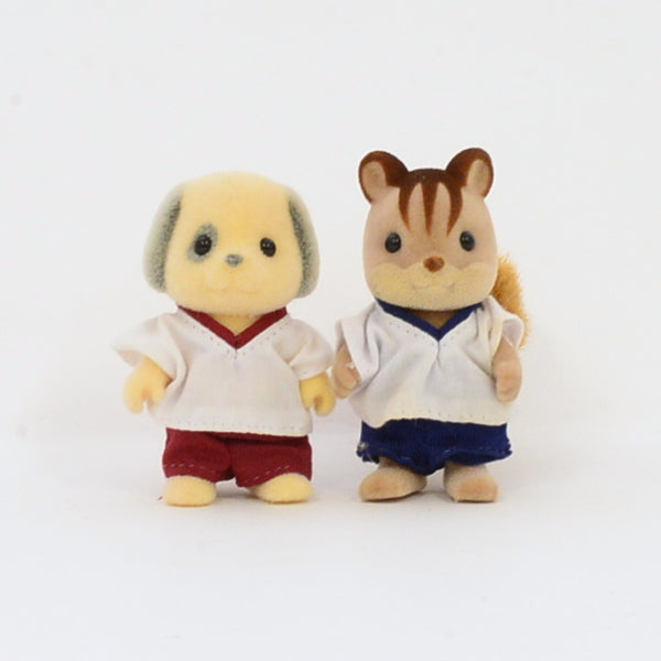 [Used] GYM CLOTHES PAIR SET Epoch Japan Sylvanian Families