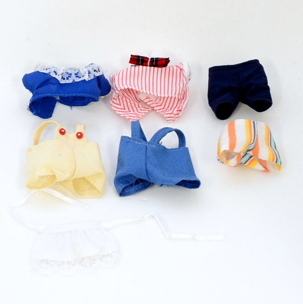 [Used] CLOTHES SET 2 Epoch Japan Sylvanian Families