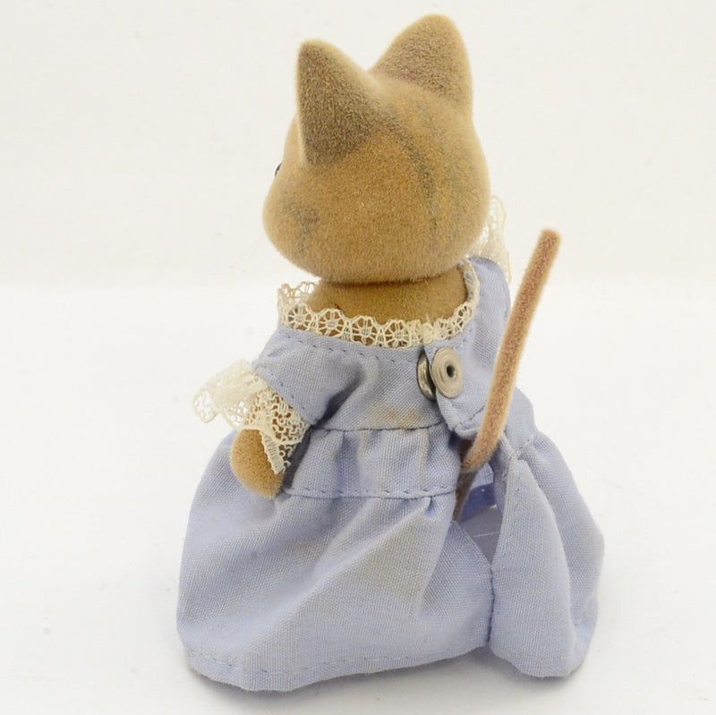 [Used] URBAN LIFE CAT MOTHER IVORY 1987 Epoch Japan Sylvanian Families