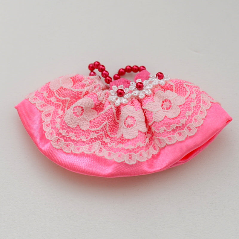 HANDMADE DRESS FOR GIRL HOT PINK Calico Critters Sylvanian Families