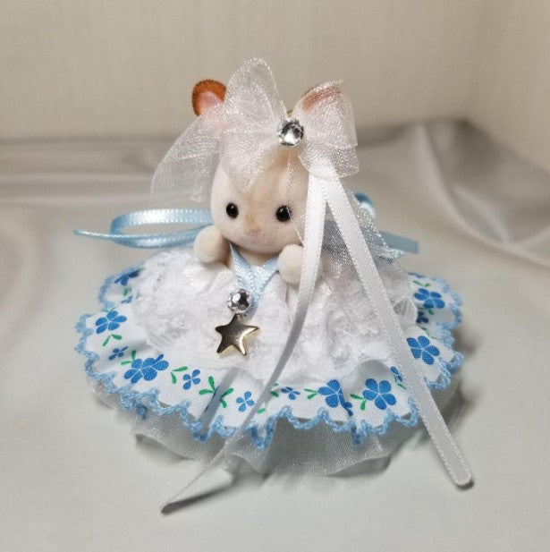 HANDMADE DRESS FOR BABY BLUE Calico Critters Sylvanian Families