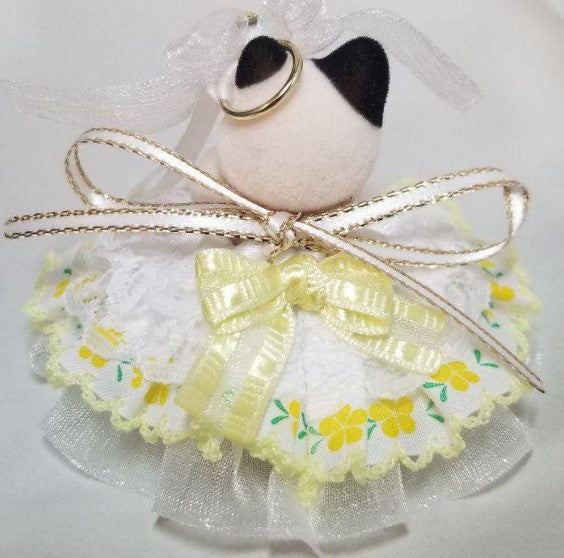 HANDMADE DRESS FOR BABY YELLOW Calico Critters Sylvanian Families
